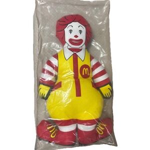 McDonalds Ronald McDonald Vintage Plush‎ Doll Toy in Original Packaging NWT